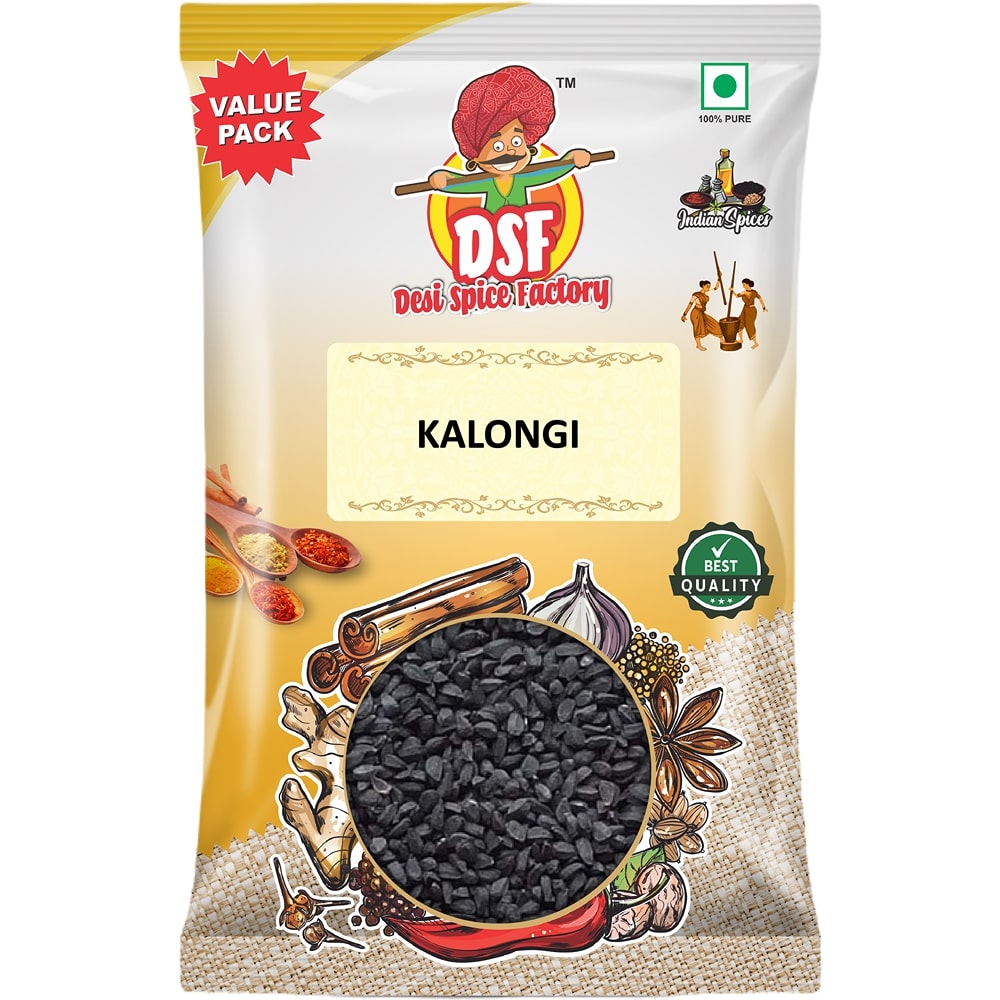 DSF Kalonji Seeds (Nigella Seeds / Black Cumin) Whole | 100gram