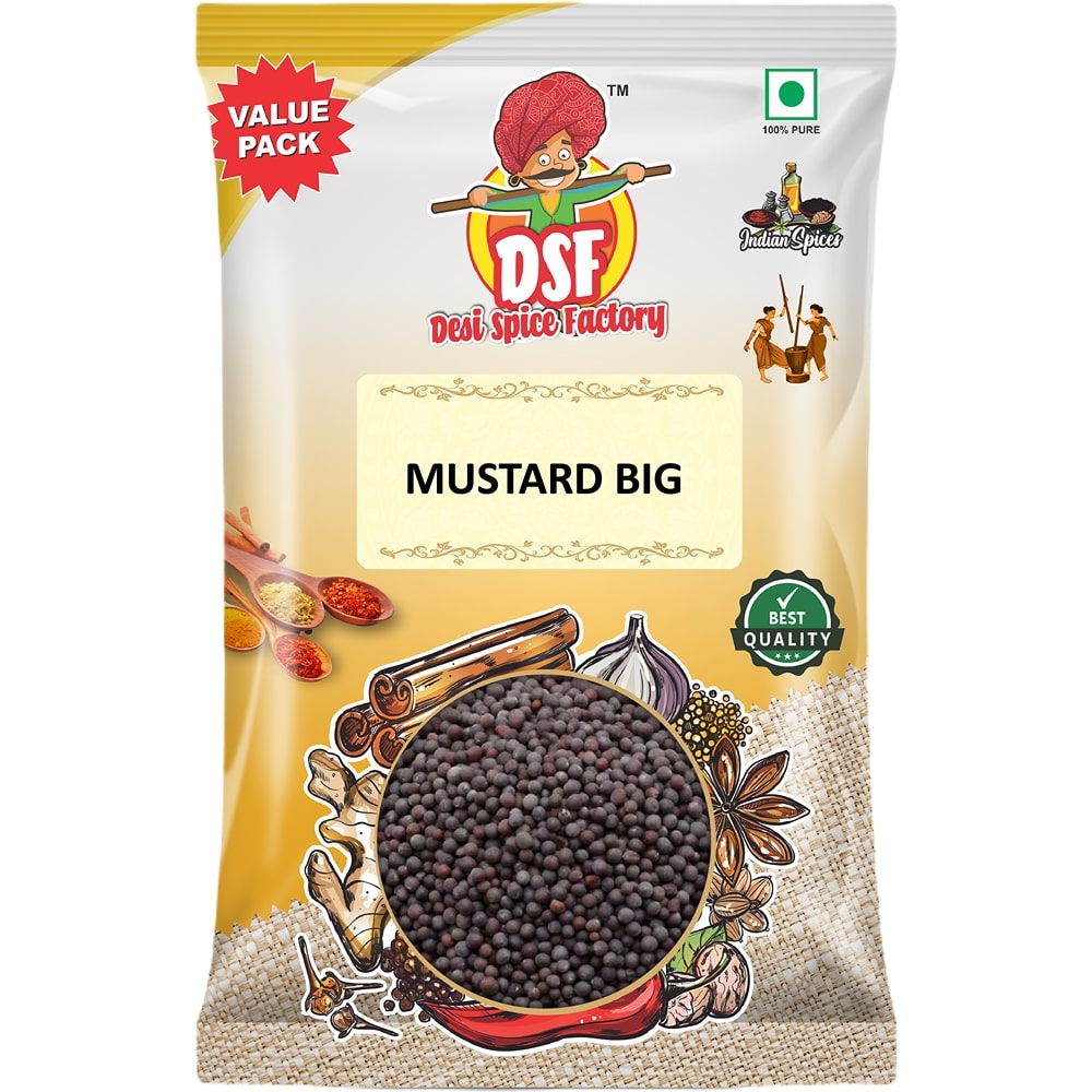 DSF Mustard Seeds Big (Sarson) Whole | 100gram