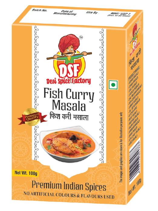 DSF Fish Curry Masala – Desi Spice Factory - Main Image