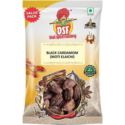 Black Cardamom (Moti Elaichi) Whole 