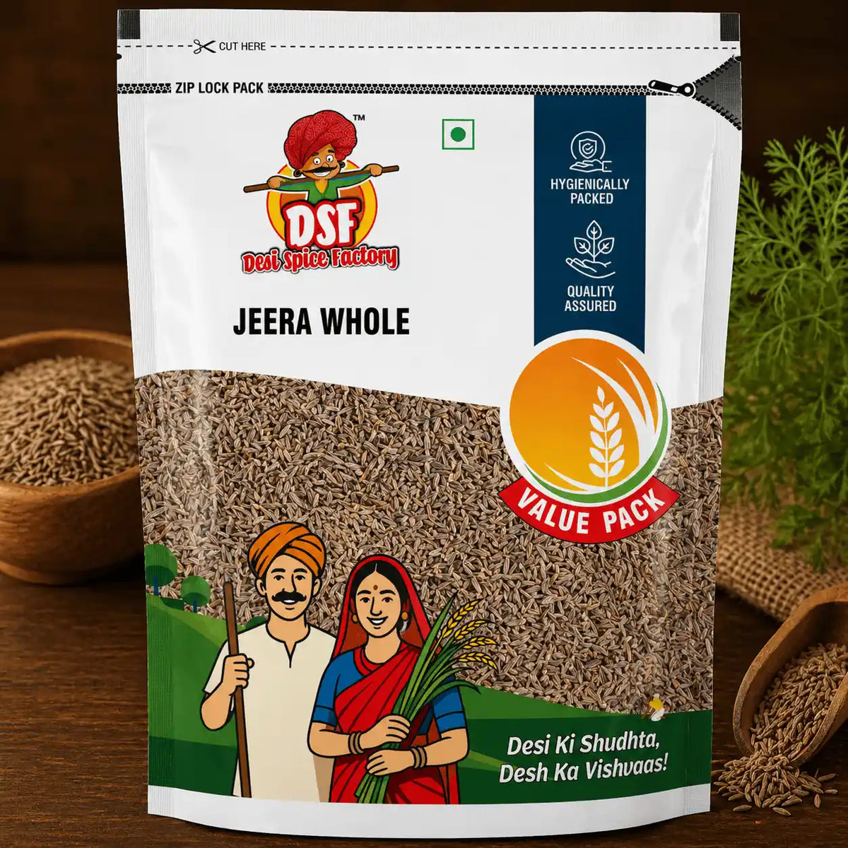DSF JEERA WHOLE