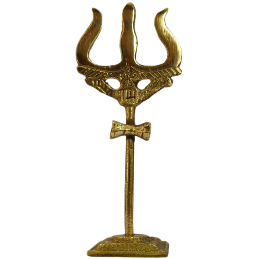 Brass Shiva Trishu
