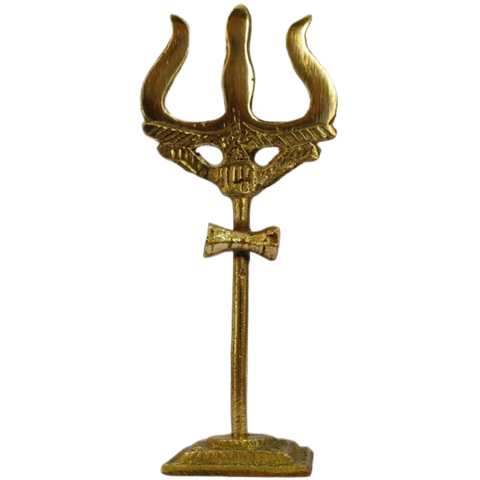 Brass Shiva Trishu