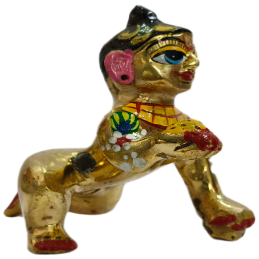 LADDU GOPAL (BRASS IDOL)