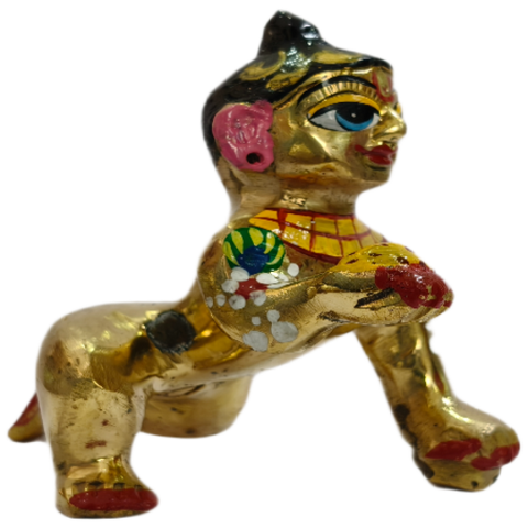 LADDU GOPAL (BRASS IDOL)