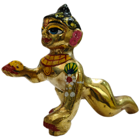 LADDU GOPAL (BRASS IDOL)