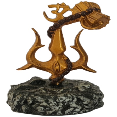 Traditional Trishul Damru